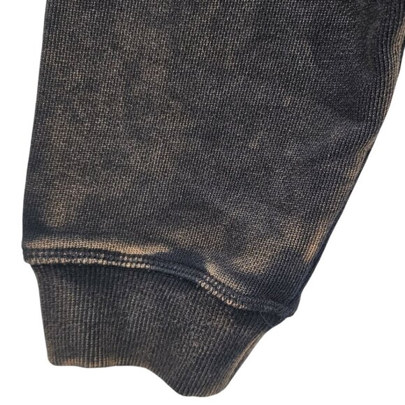 Alphalete Womens S Very Terry Oversized Cropped Pullover Sweatshirt in Onyx NWT - Picture 5 of 14